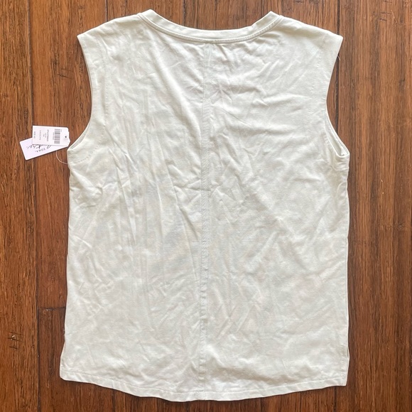 Soma Aloe Knit Sleeveless Top Silver Eucalyptus - Picture 7 of 8